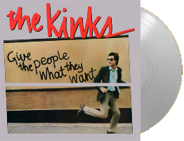 The Kinks - 1981 Give the People What They Want - Clear vinyl LP  - 280 kr.